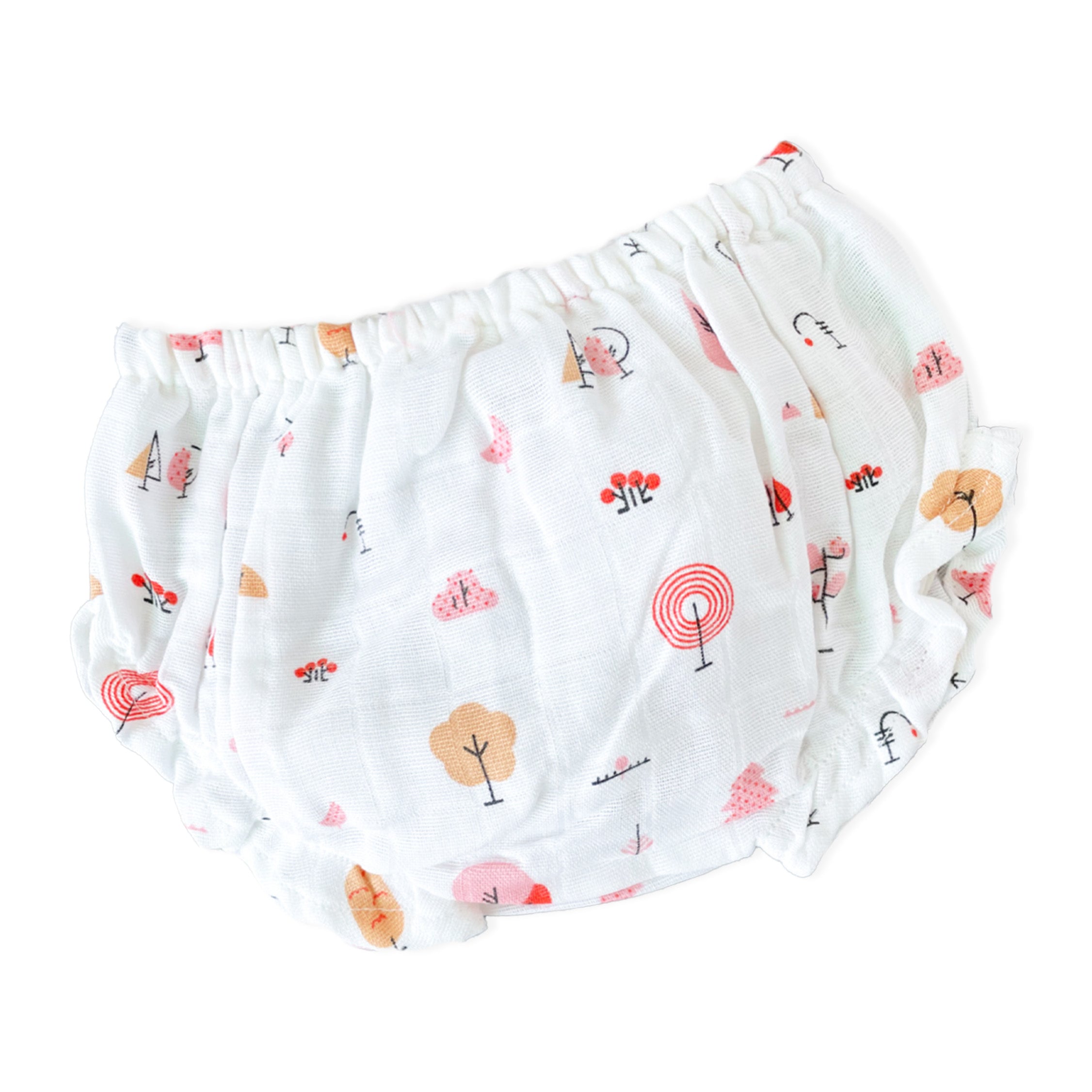 Muslin Cotton Girls Bloomers ( 0 m to 4 years ) Fantasy Tree