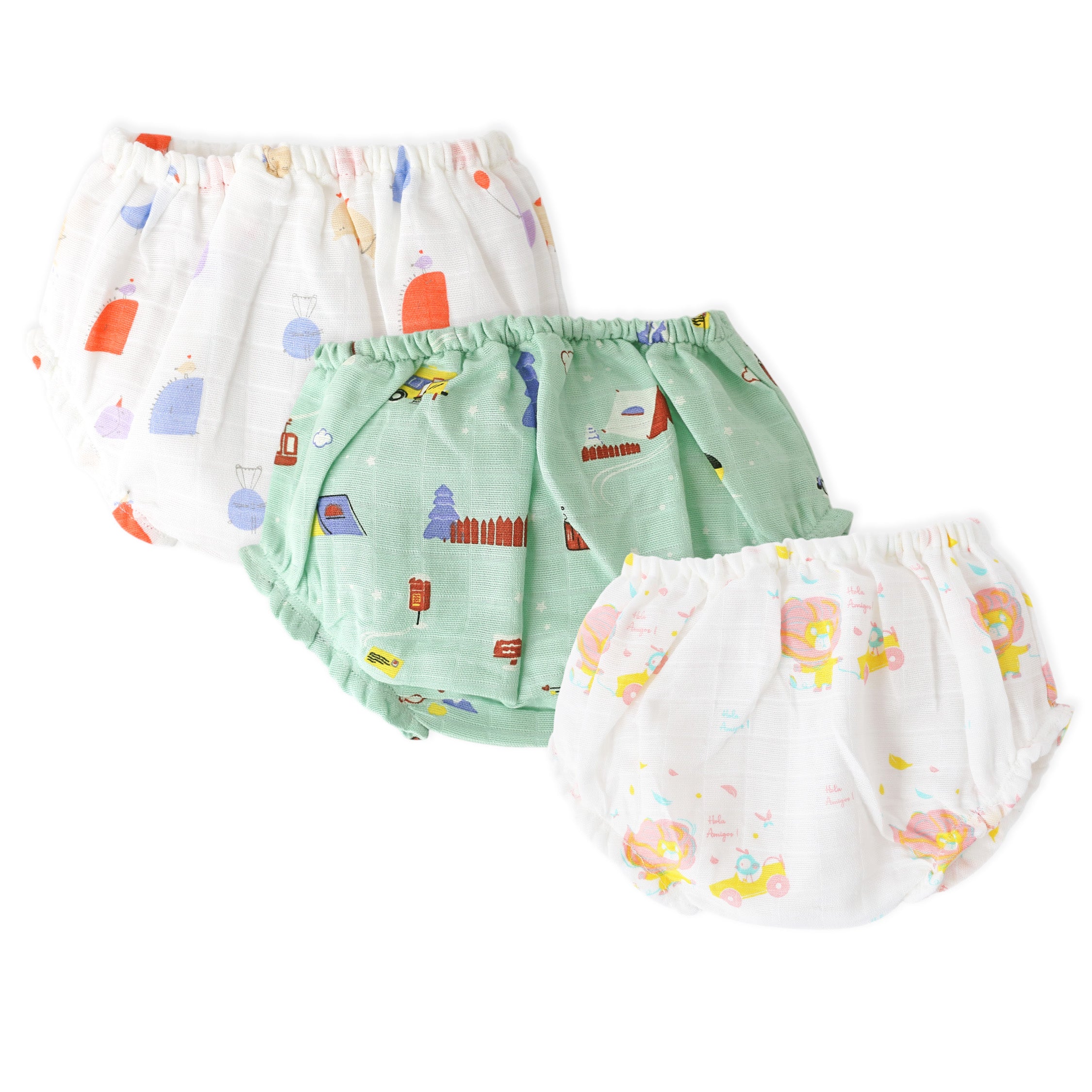 Baby Bloomers - Little adventures Combo Saver 3 pack( 0M to 5 years )