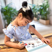 Frill Sleeve Muslin Cotton Girls Frock (0 months to 5 years) - Barnyard Buddies