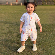 Muslin Baby Romper - Magic Doodles for 0 months to 24 Months