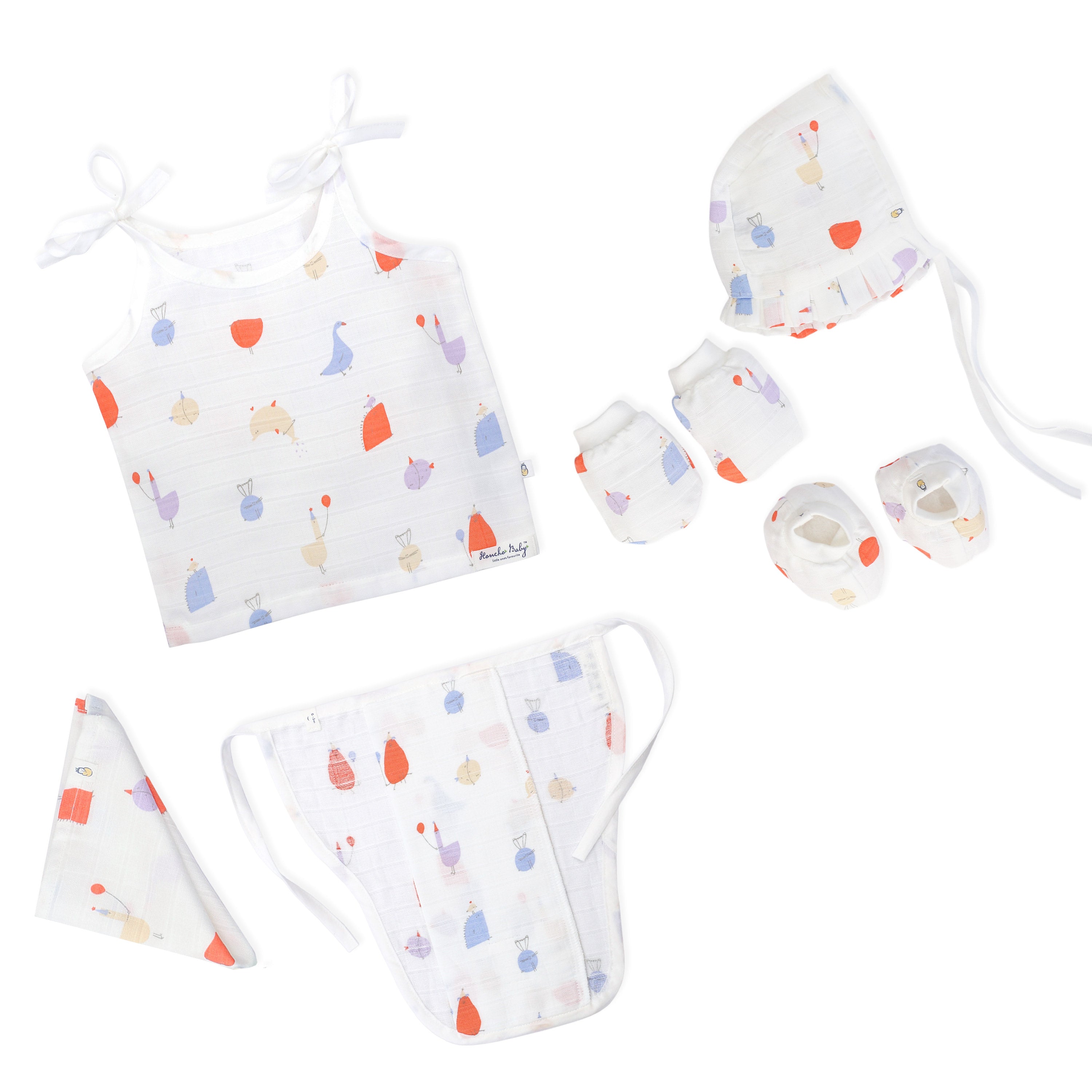 Baby essential Starter gift Kit - 6 piece set - Magic Doodles