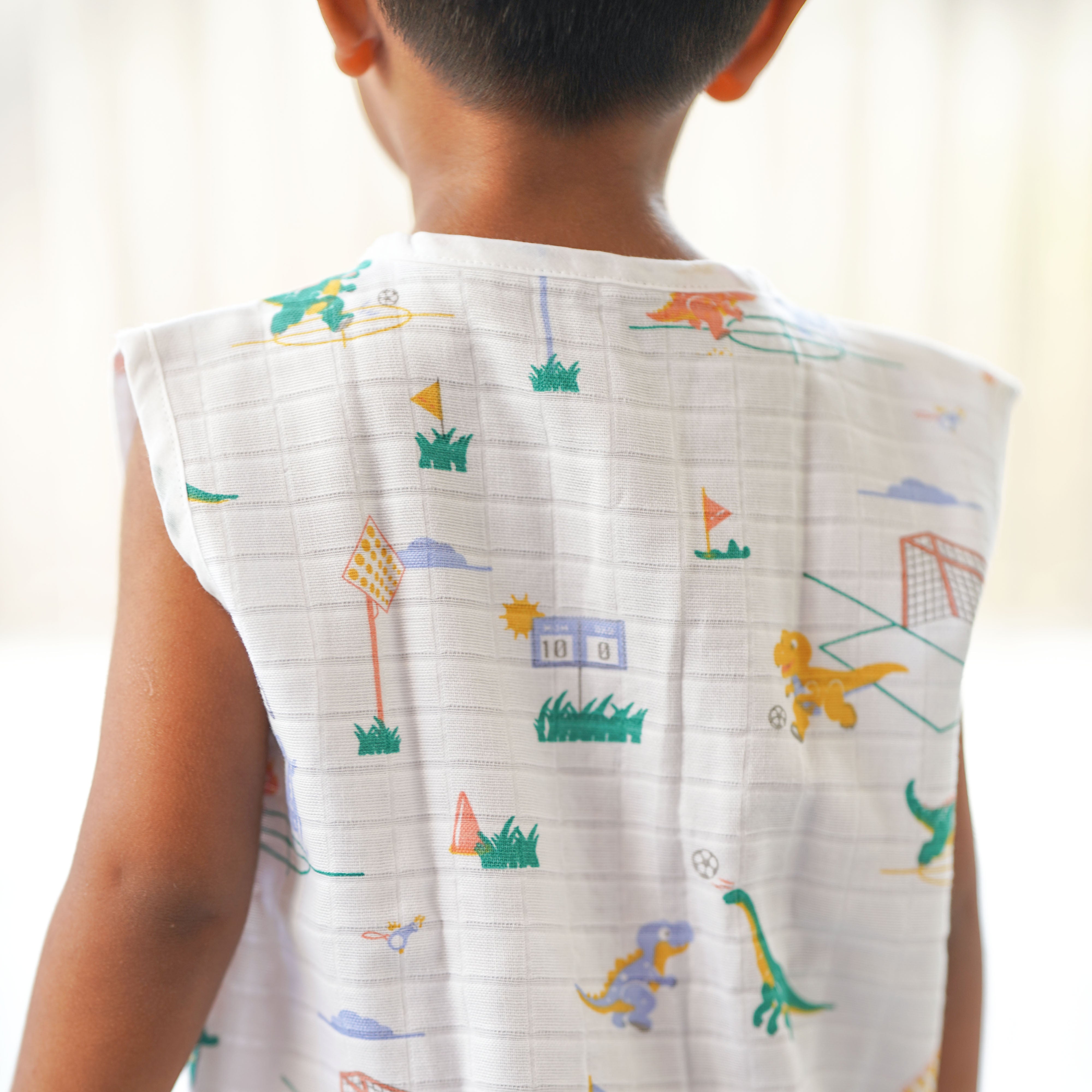 Muslin Cotton Sleeveless Top & Shorts for Babies & Toddlers Pack of 3 (Newborn–5 Years) - Little Magic Tales