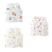 Muslin Sleeveless Top for 9-12 Months - 3 Pack & 5 Pack