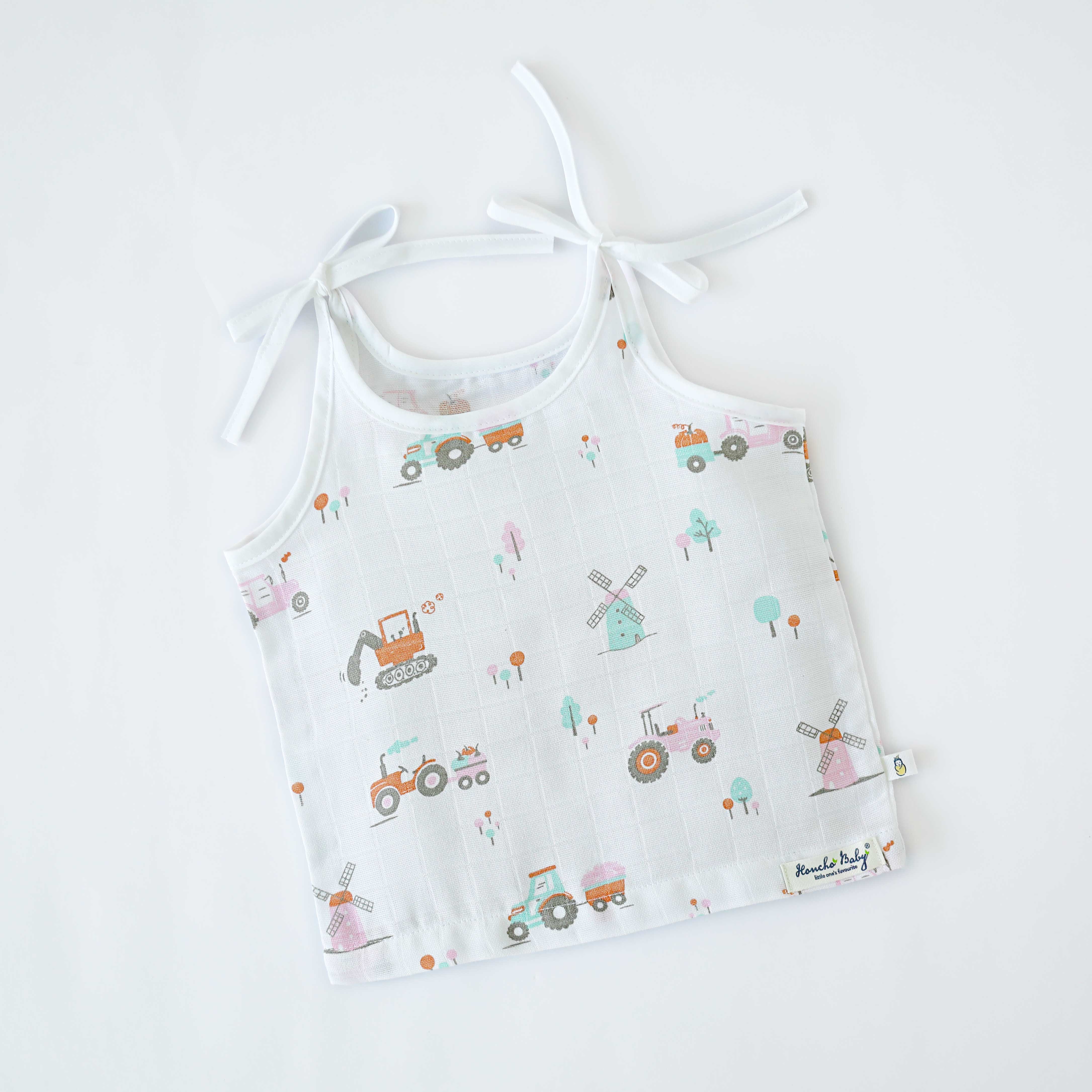 Muslin Knot Jablas (0-4 months) Assorted 3 pack - Animal, sunshine, truck