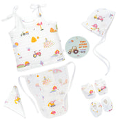 Baby essential Starter gift Kit - 6 piece set - Farmyard Fun