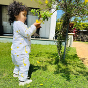 Giraffe Tales & Tweets - Unisex full sleeve and pant (0-4years)