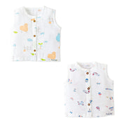 Muslin Sleeveless Top for 18-24 Months - 2 Pack