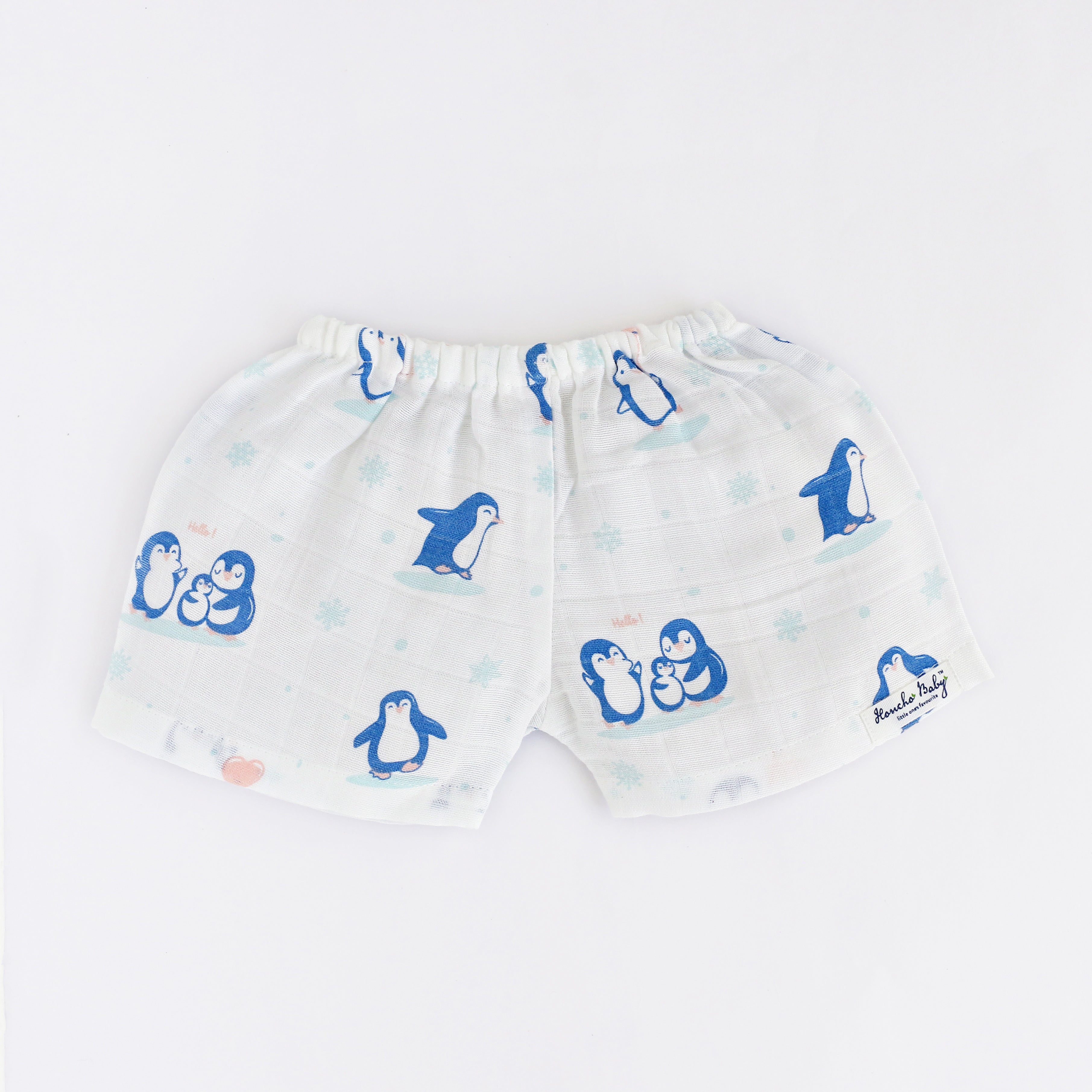 Muslin Unisex Shorts- Pack of 2 & 3 (2-3 Years)