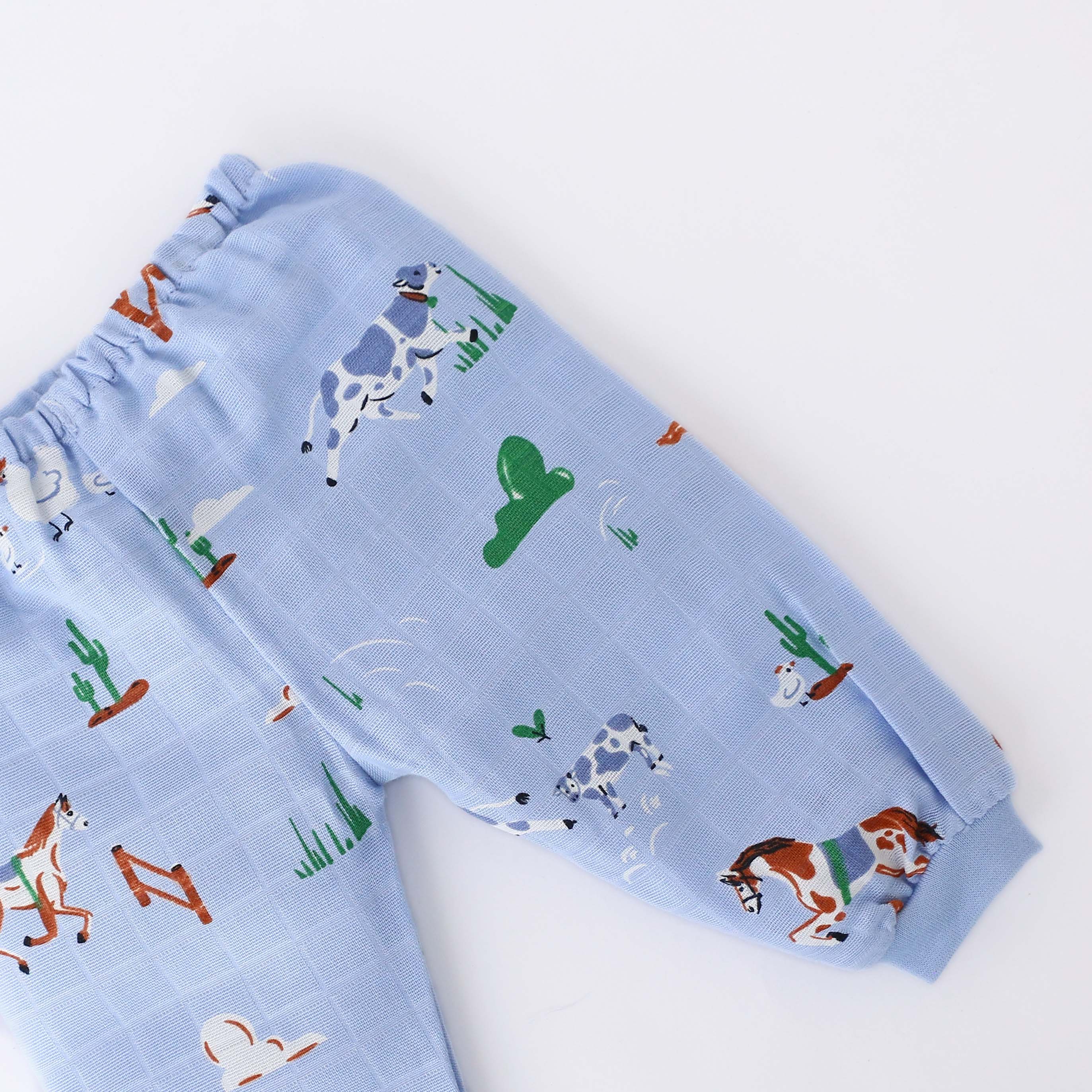 Barnyard Buddies - Muslin Unisex Pant - 1 pack