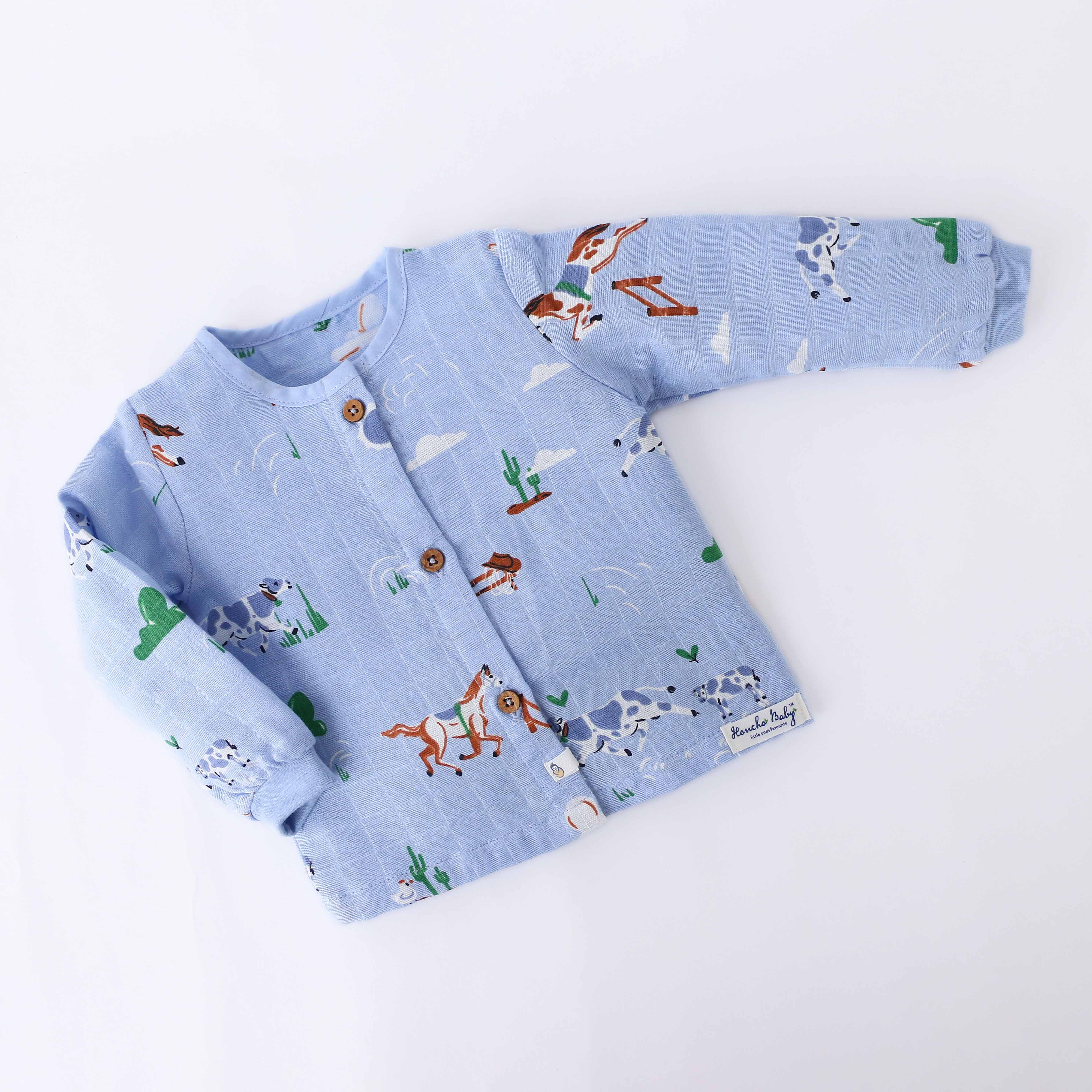 Barnyard Buddies - Unisex Full Sleeve and Pant set  (0M - 4years) NEW
