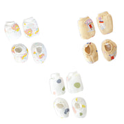 Baby Mittens and Booties 3 Pack Set ( 0 - 4 months ) 100% Cotton (Wonder Tales Combo) NEW