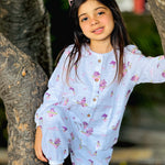 Muslin Cotton Full Sleeve Top & Pant Set for Baby & Toddler (0–5 Years) - Floating Magic Tales