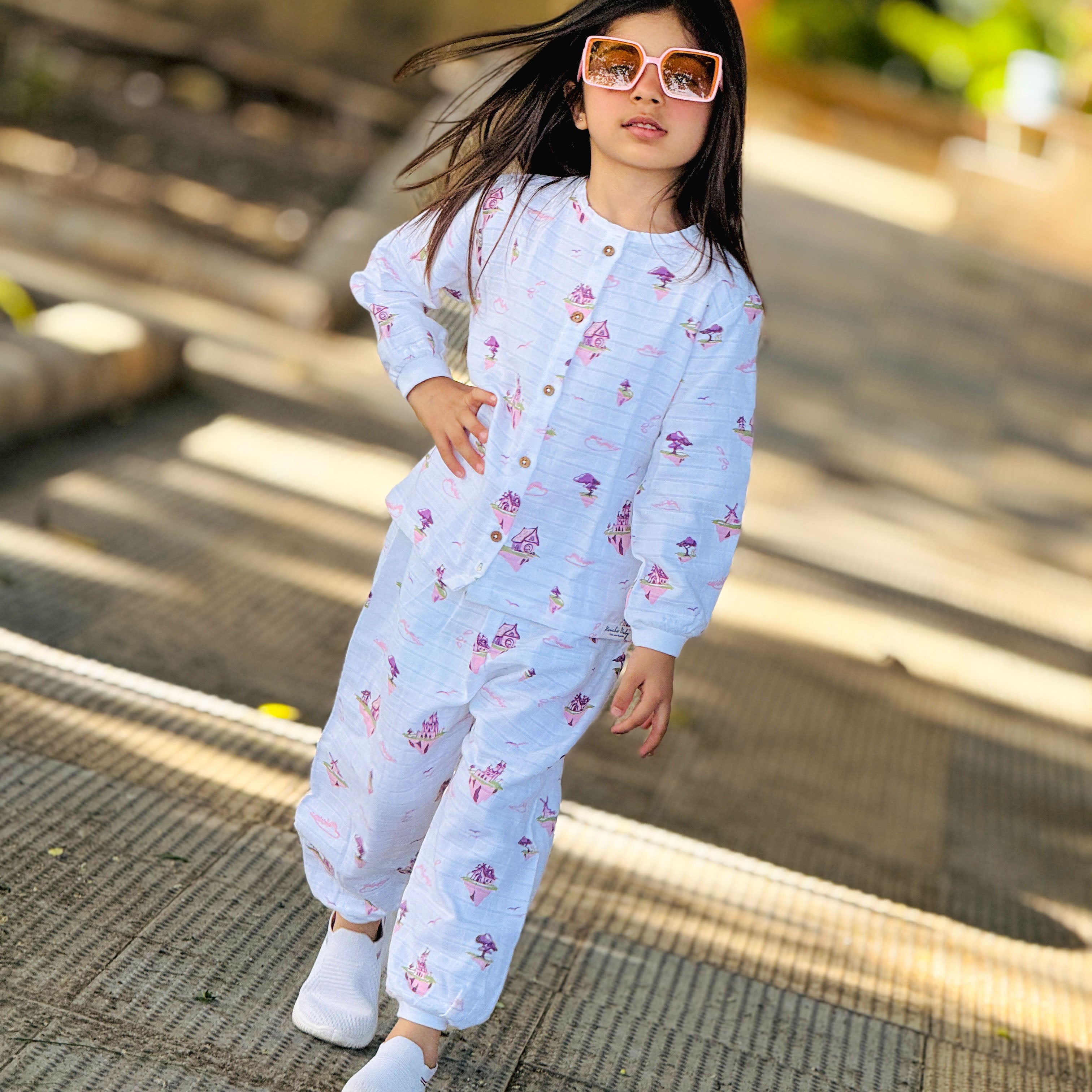 Muslin Cotton Full Sleeve Top & Pant Set for Baby & Toddler Pack of 3 (0–5 Years) - Little Magic Tales