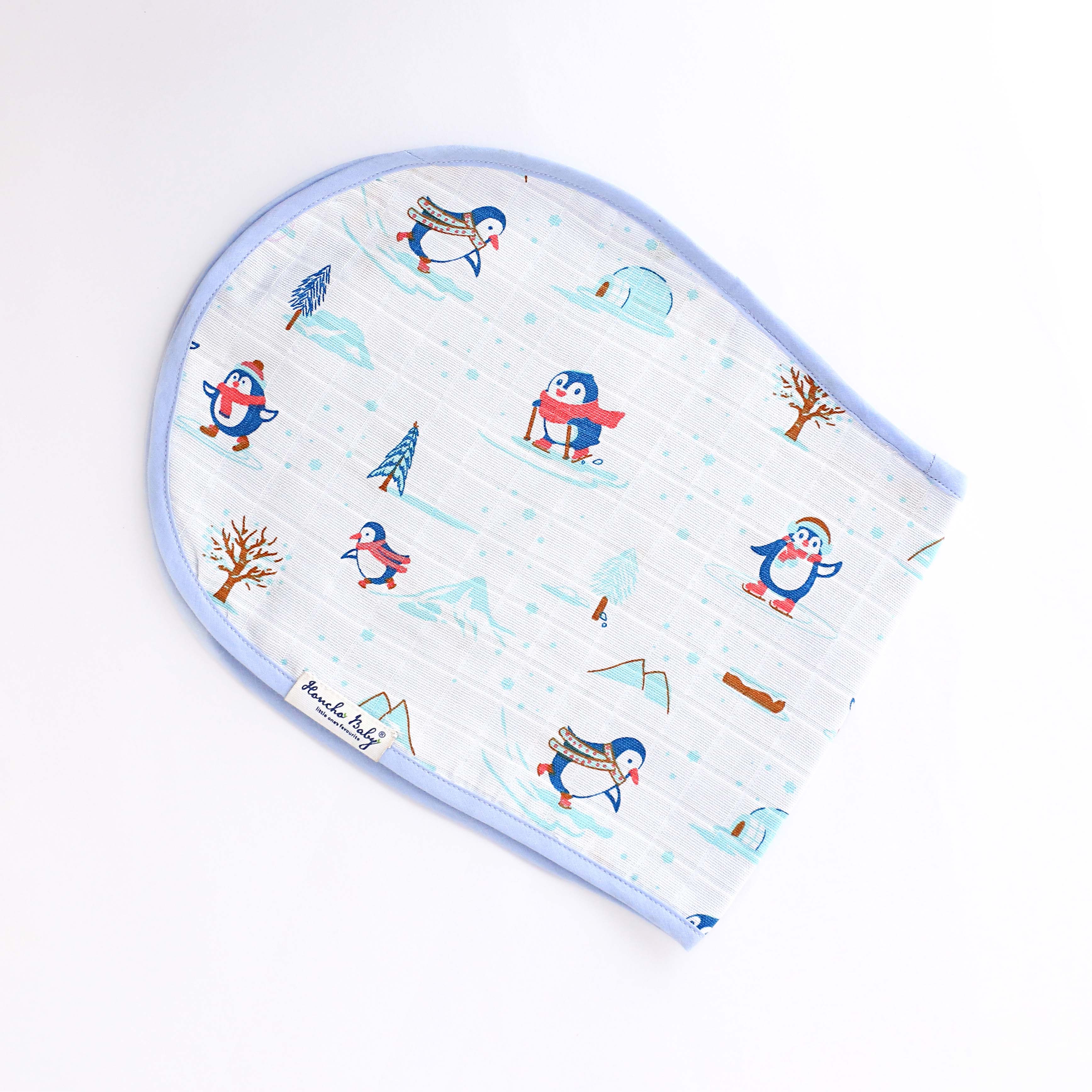 Muslin Reversible Burp Cloth - Pack of 3
