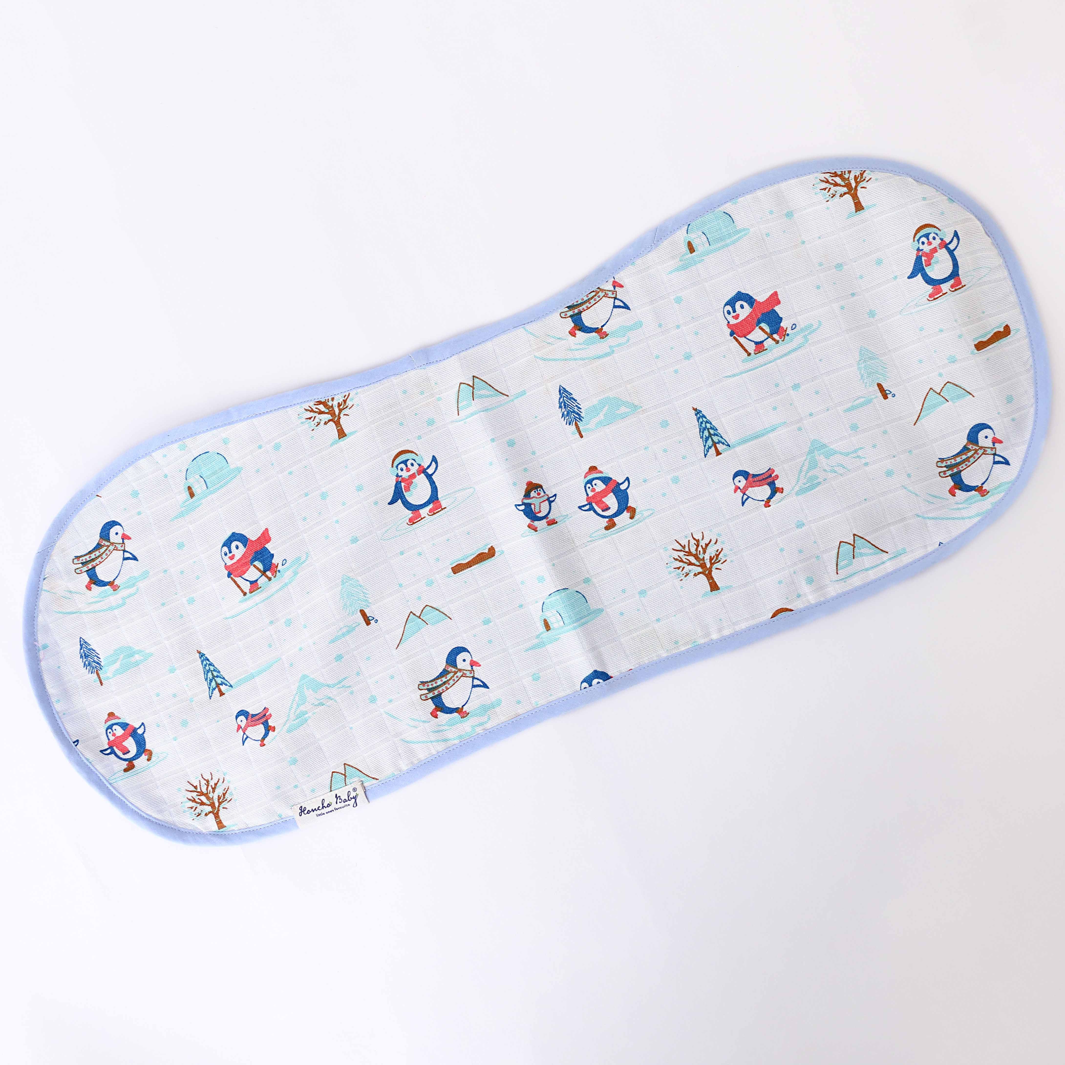 Muslin Reversible Burp Cloth - Pack of 3