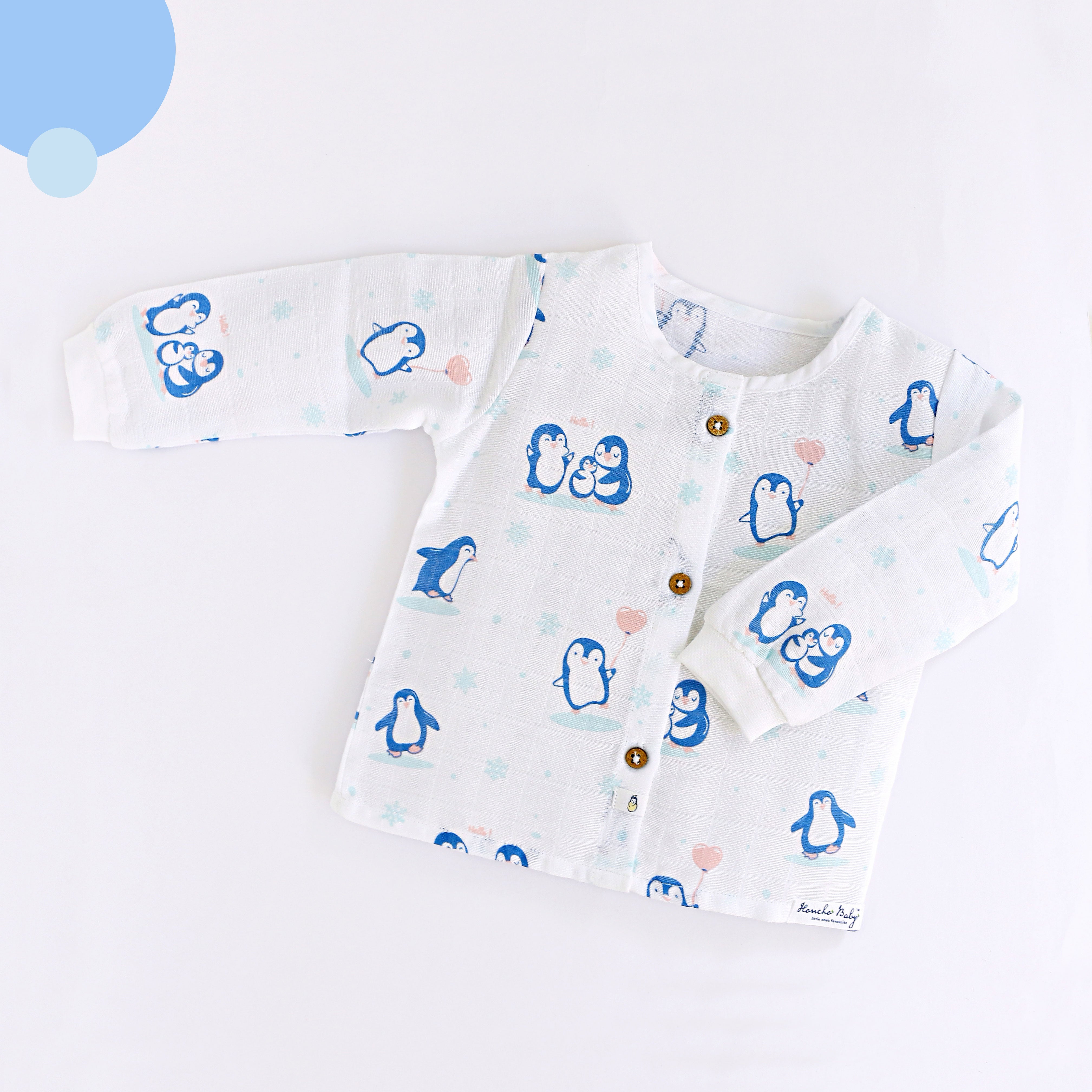 Full Sleeve Jabla for 9-12 Months – Daily Wear – 5 Pack