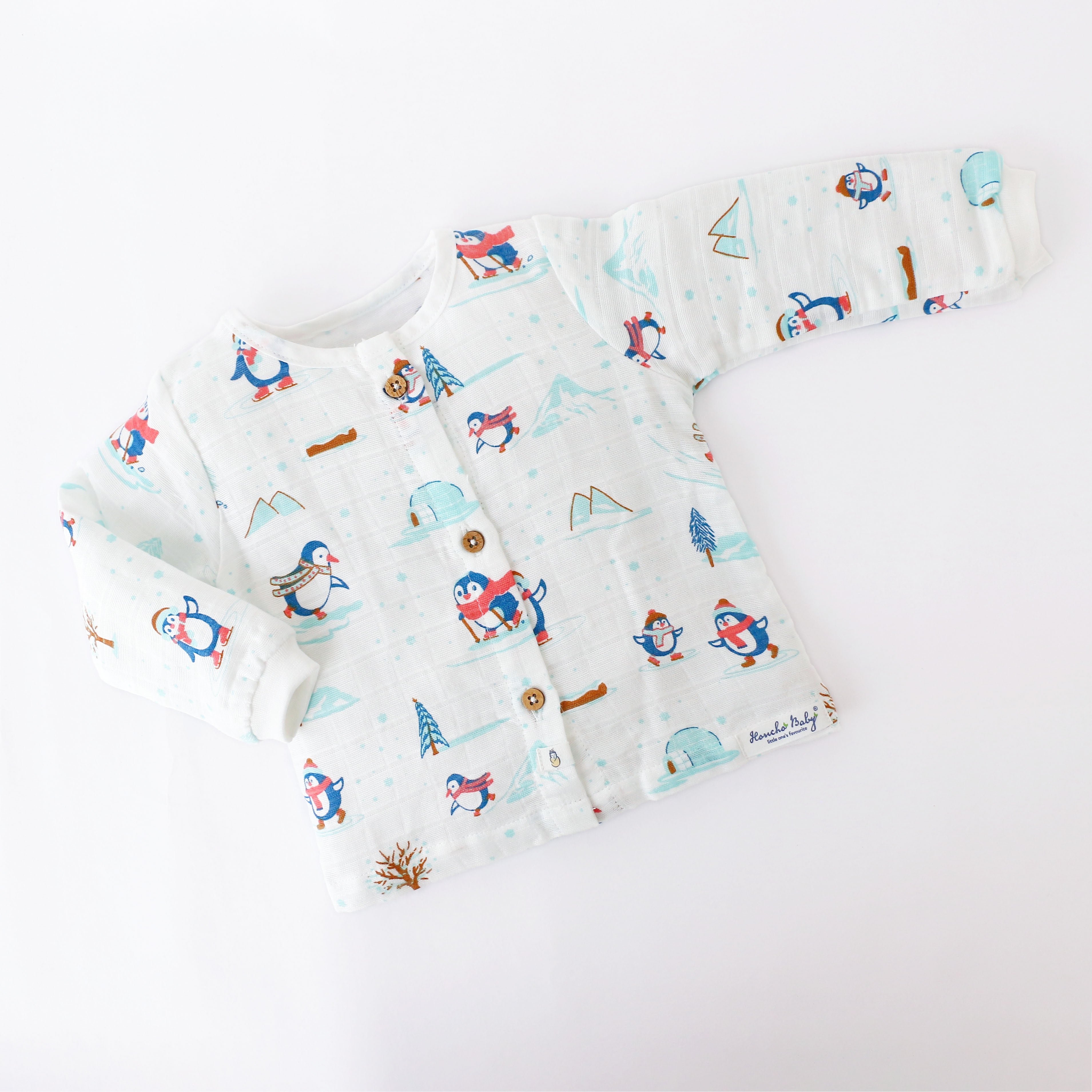 Penguin Wonderland - Unisex Full Sleeve and Pant set  (0M - 4years) NEW