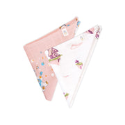 Muslin Wash cloth / Hand kerchief - 2 pack (Cub's First Concert & Floating Magic Tales)