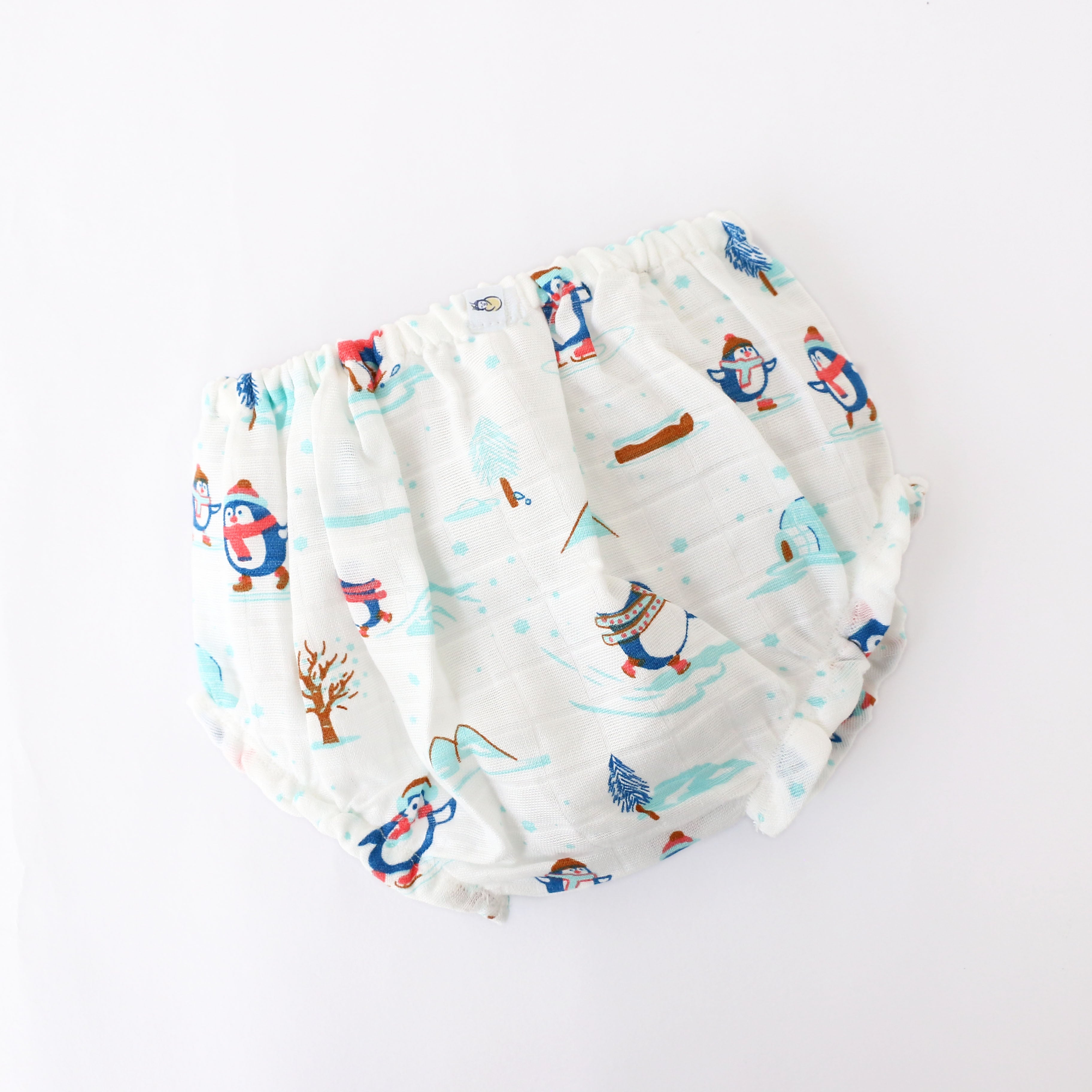 Muslin Cotton Girls Bloomers ( 0 m to 4 years ) Pack of 3