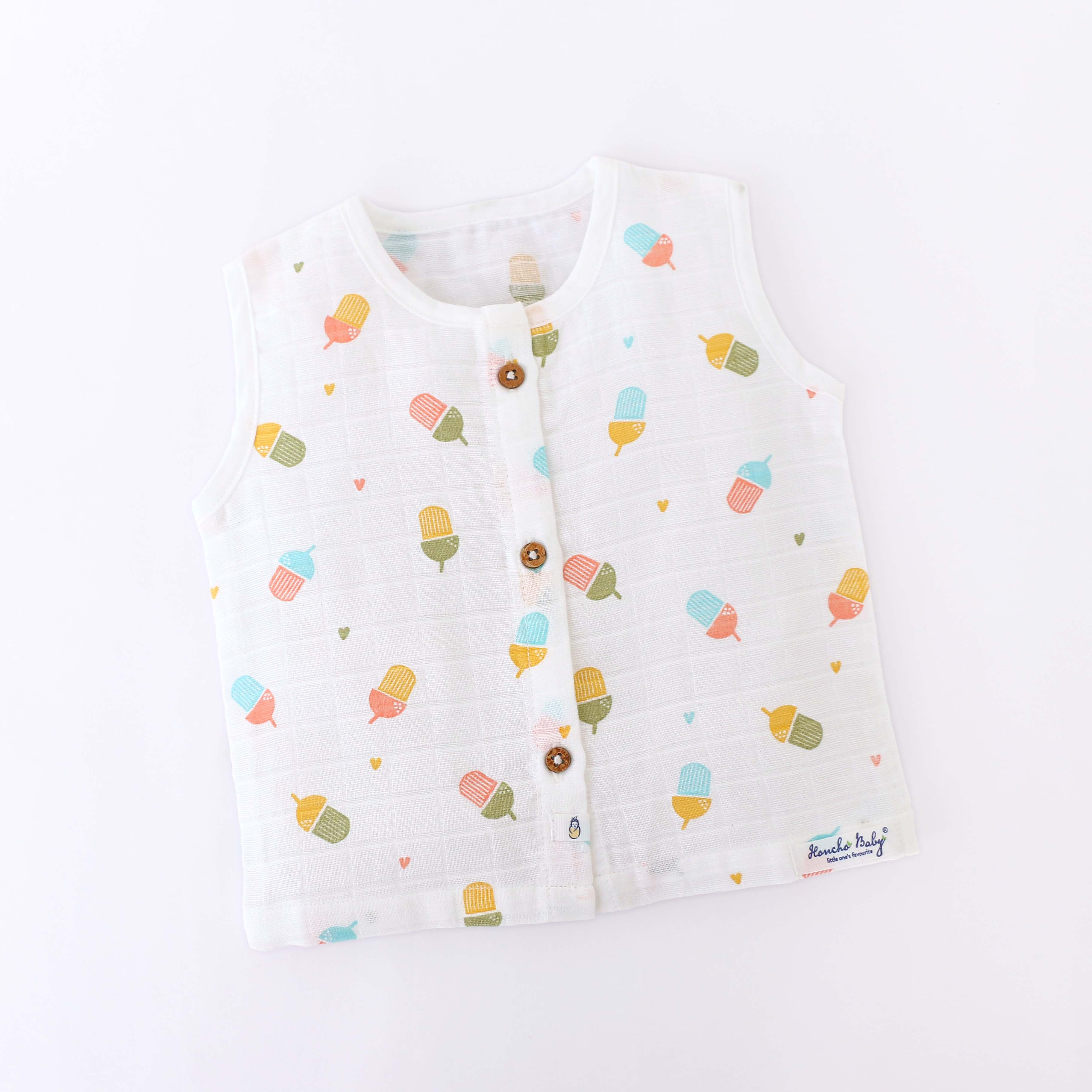 Sleeveless Top - 3 & Shorts - 3 (newborn to 4years) Assorted 3 Pack