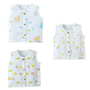Muslin Sleeveless Top for 12-18 Months - 3 Pack