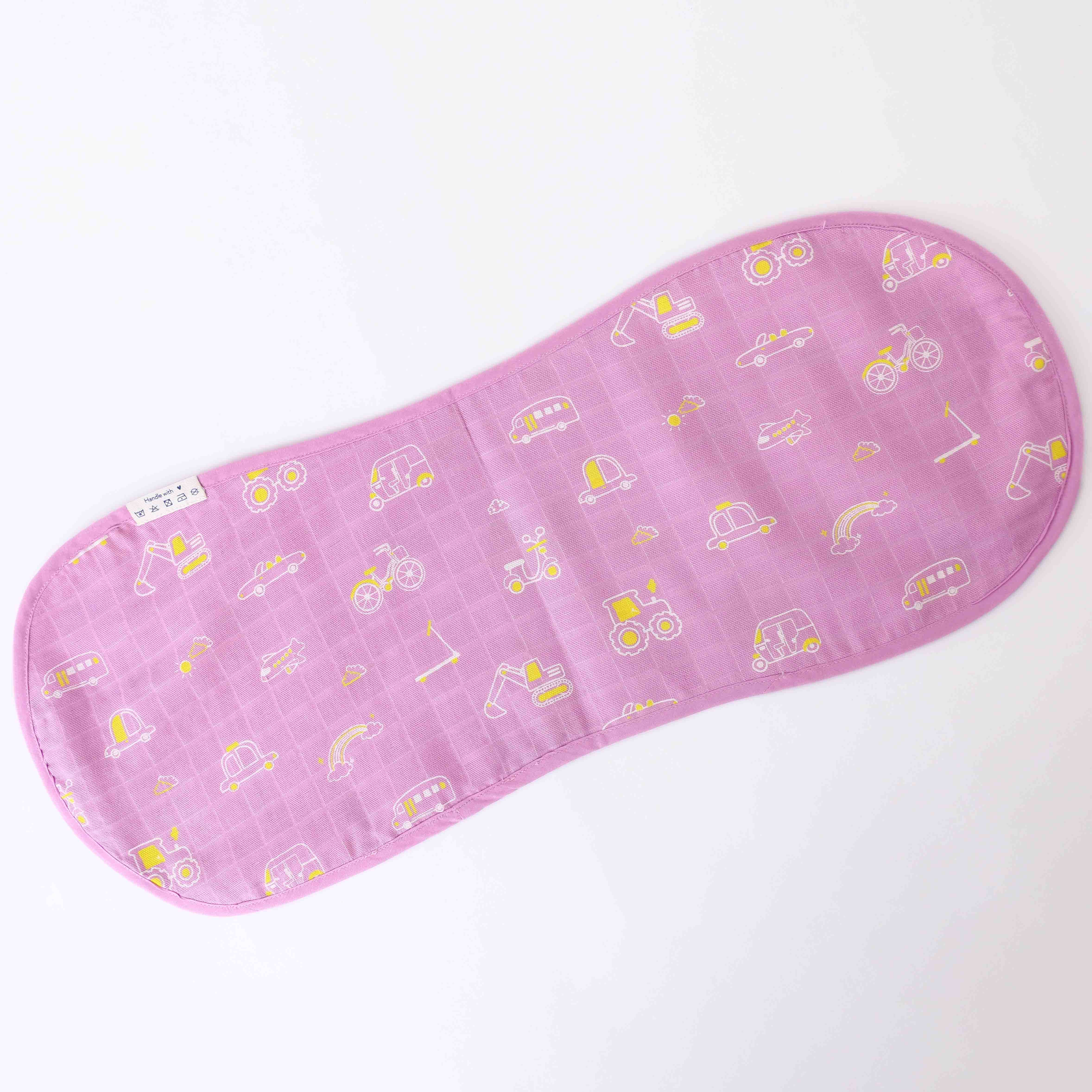 Muslin Reversible Burp Cloth - Pack of 3