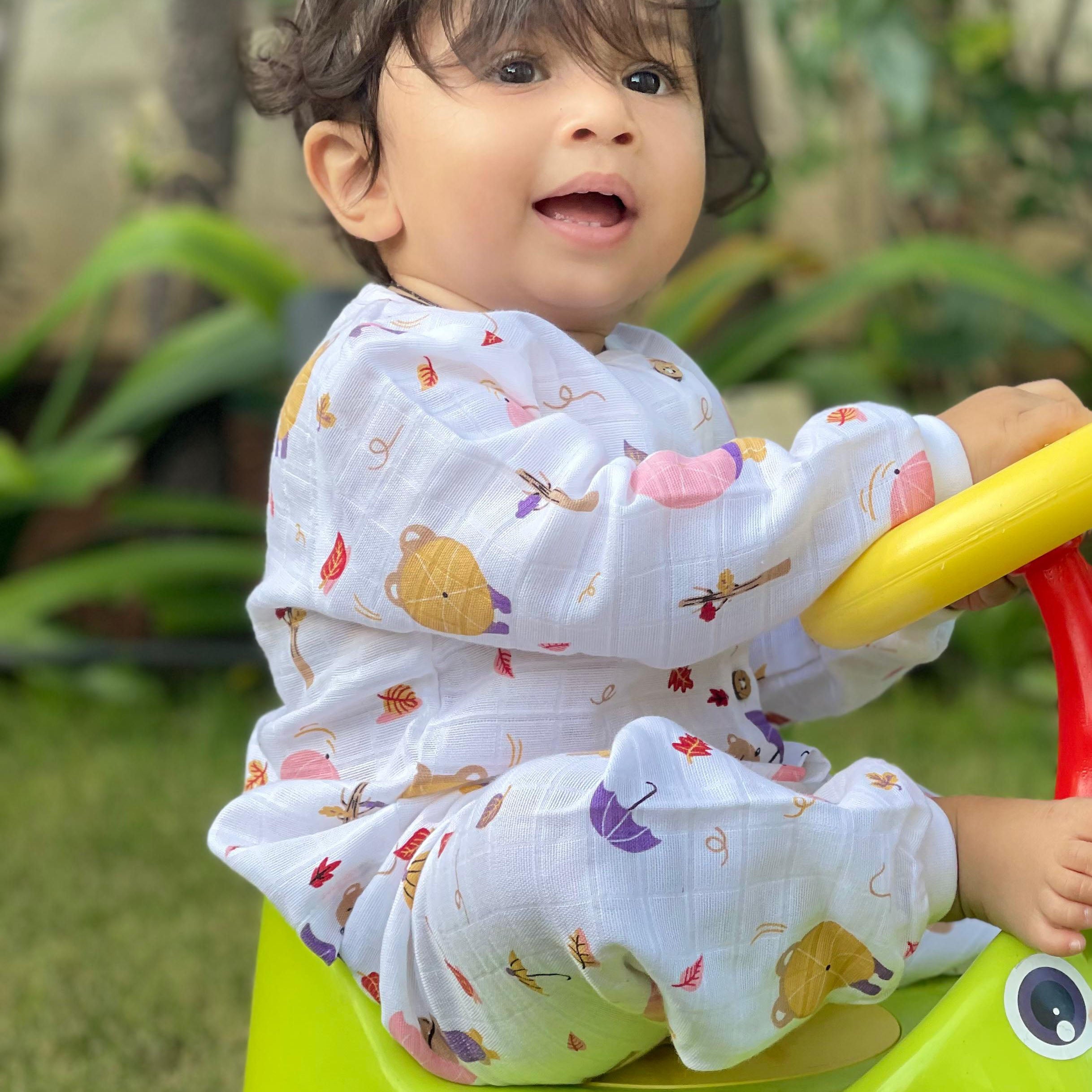 Little explorer combo Saver 3 pack : Full Sleeve & Pant Sets (0m to 4years)