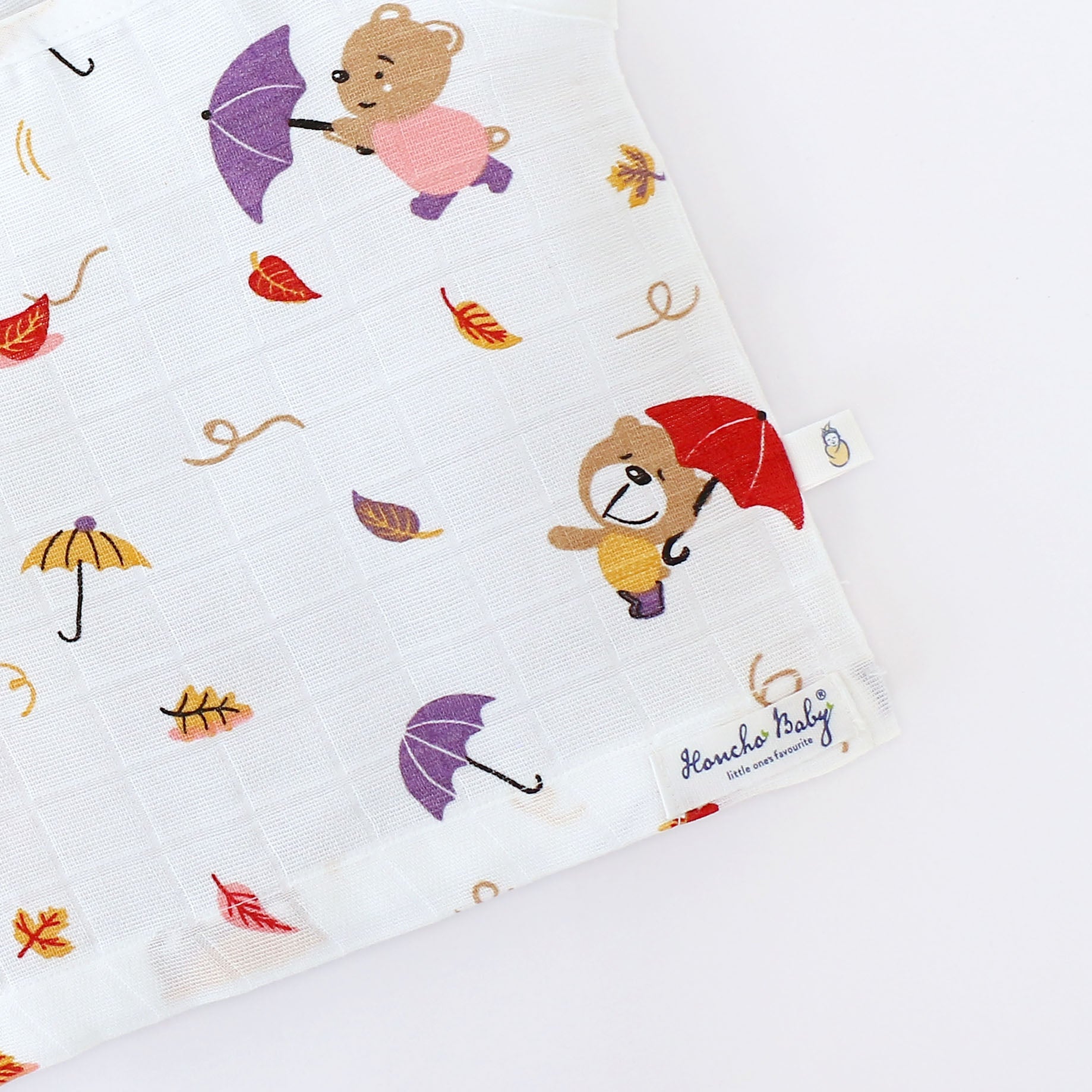 Teddy's Windy Walk - Muslin Knot Jablas (New born & 0 - 3 months) 1 pack New