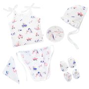 Baby essential Starter gift Kit - 6 piece set - Tiny Surf Club