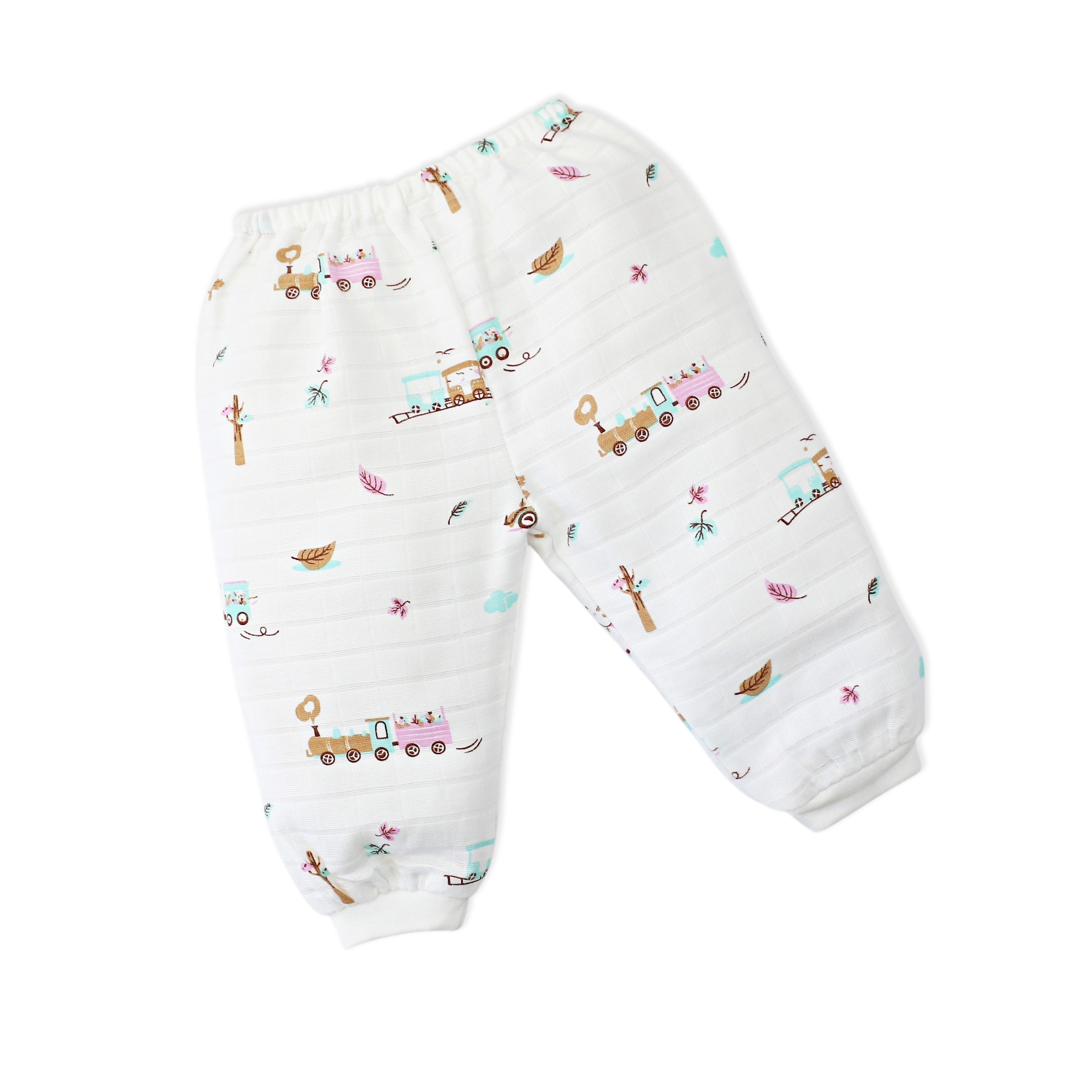 Muslin Cotton Full Sleeve Top & Pant Set for Baby & Toddler (0–5 Years) - Tiny Wheels & Wonders