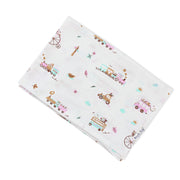 Muslin 100% Cotton Baby Towel 1 pack - Tiny Wheels & Wonders
