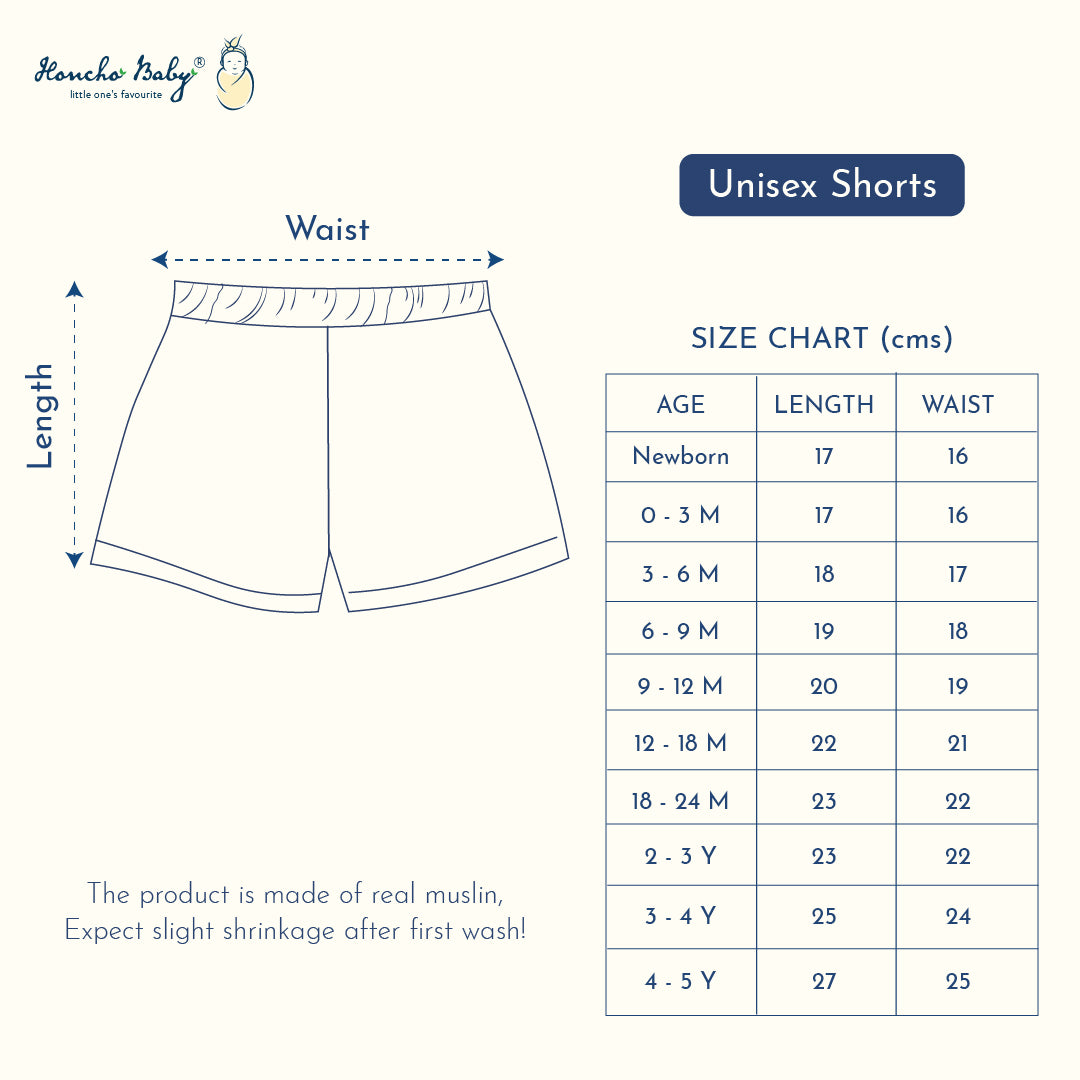 Farmyard Tales - Muslin Half Sleeve Top & Shorts Set (0M – 5Y)