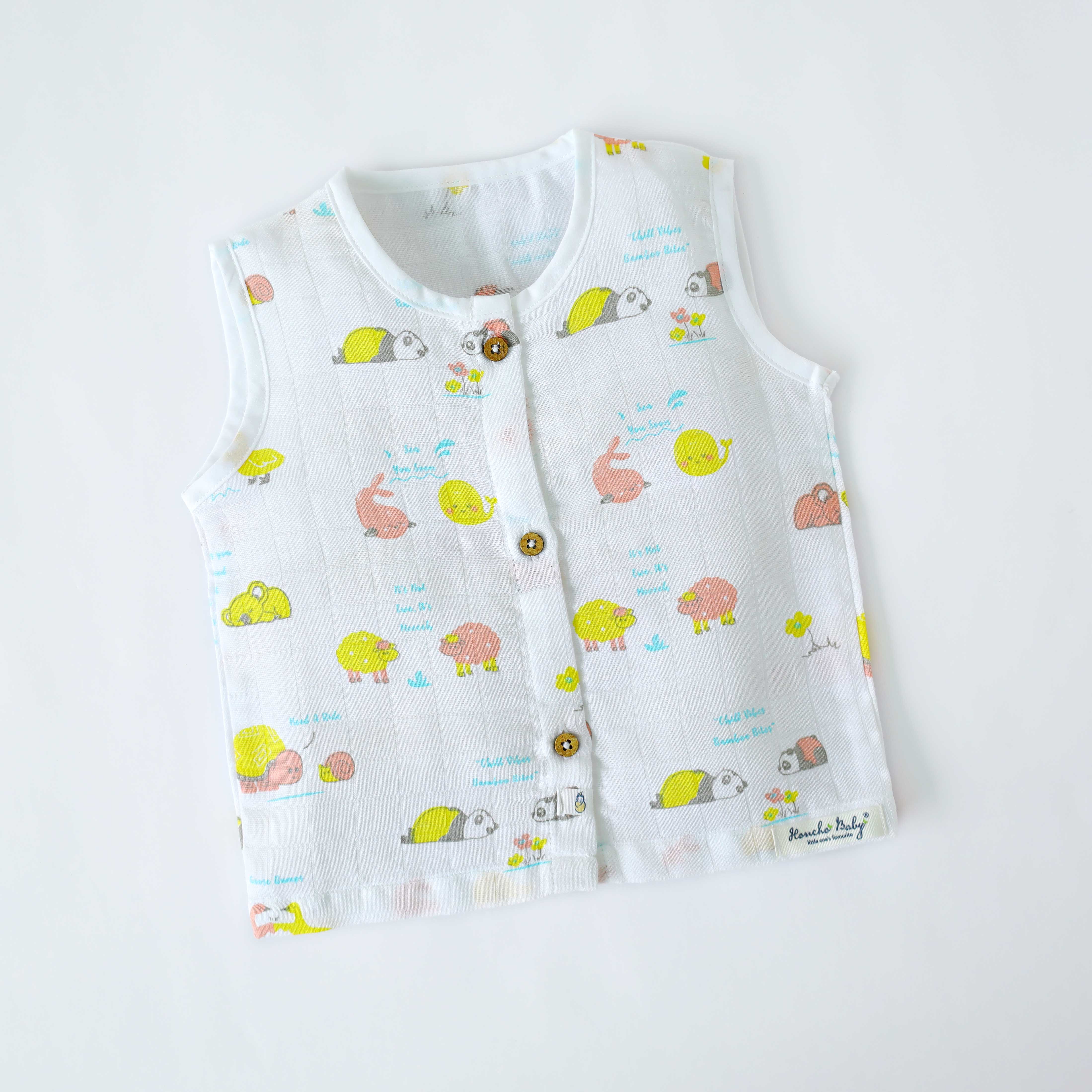 Muslin Sleeveless Top for 12-18 Months - 3 Pack
