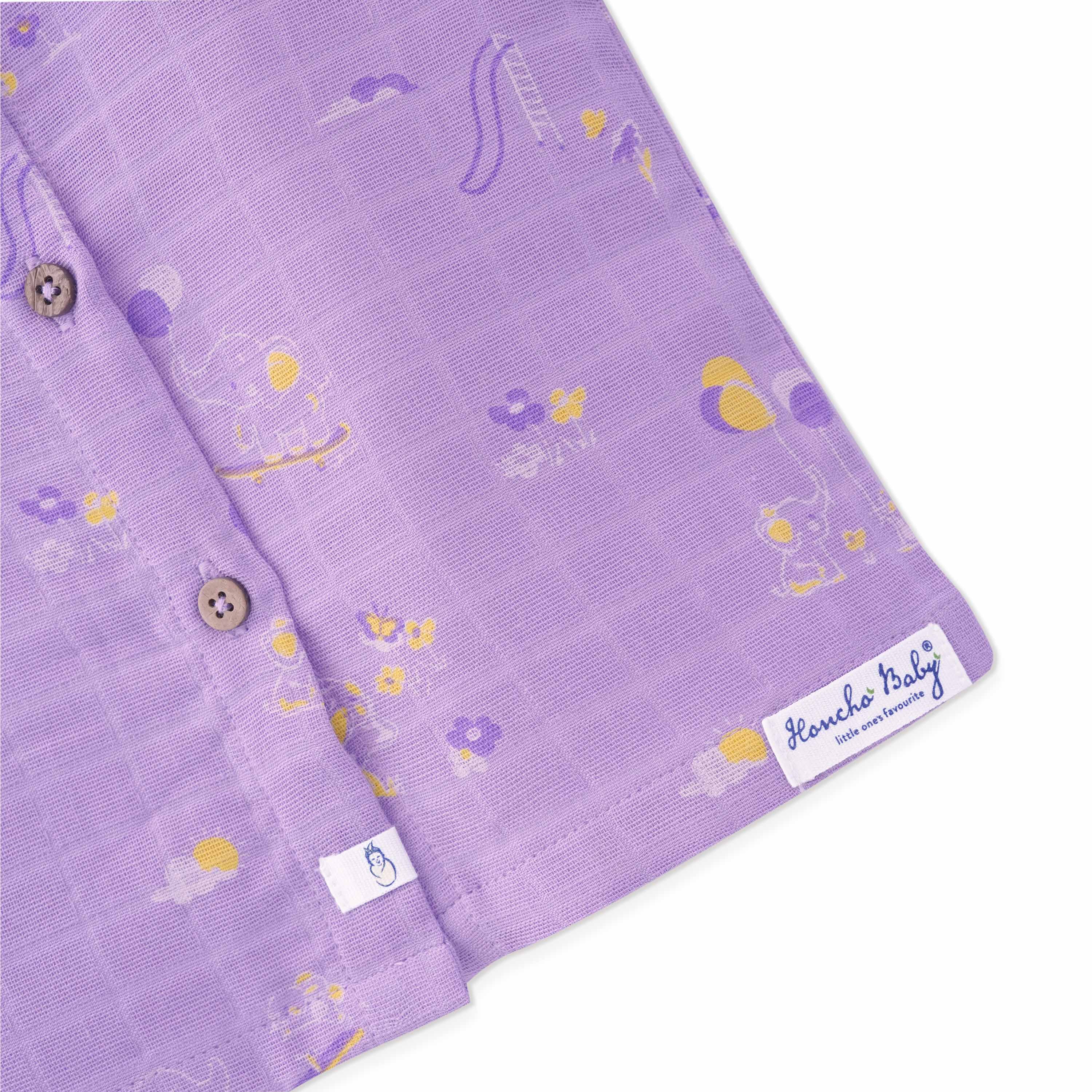 Muslin Cotton Full Sleeve Top & Pant Set for Baby & Toddler (0–5 Years) - Bunny and Bumbles