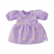 Bunny & Bumbles - Half Sleeve Puff Muslin Cotton Frock with Bow (0m to 5 years)