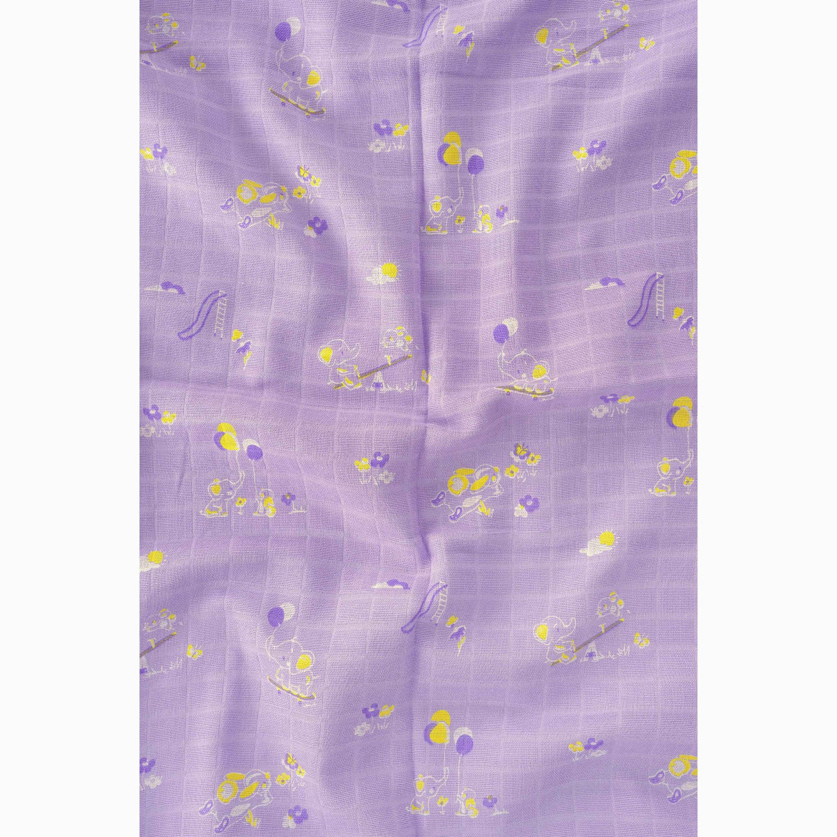 Muslin 100% Cotton Baby Bath Towel 1 pack - Bunny and Bumbles