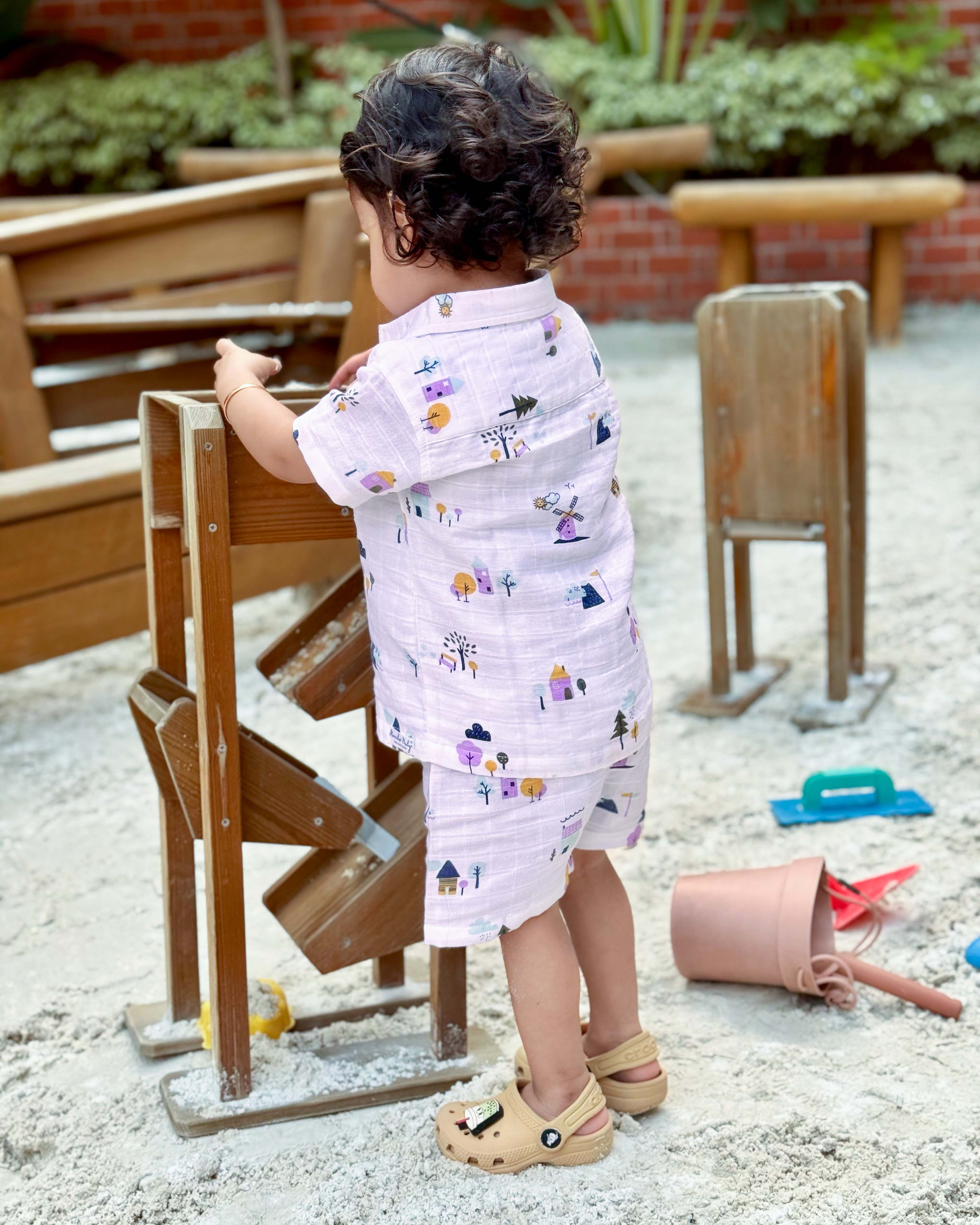 Farmyard Tales - Muslin Half Sleeve Top & Shorts Set (0M – 5Y)