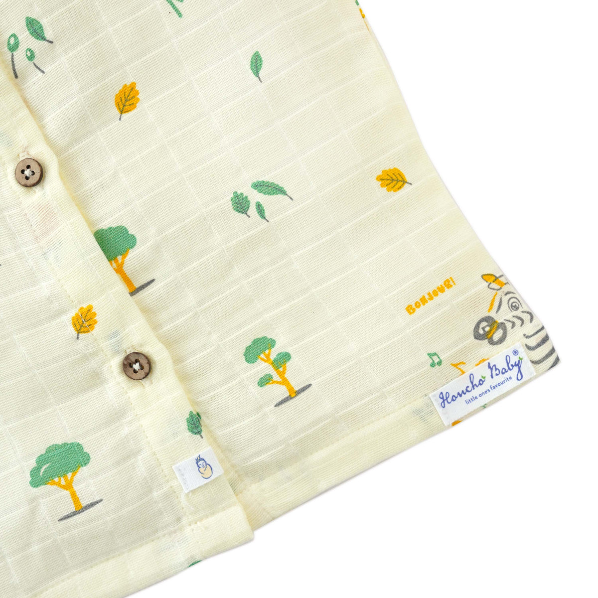 Muslin Cotton Sleeveless Top & Shorts for Babies & Toddlers (Newborn–5 Years) - Zebra Tales
