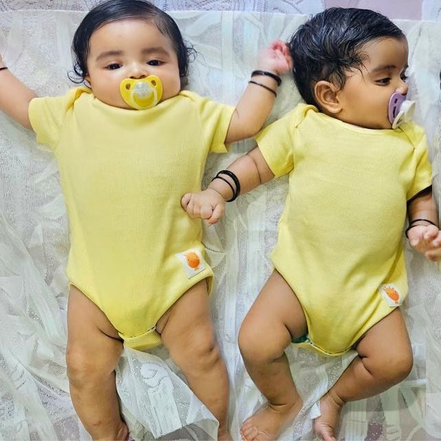 Baby Bodysuit (0–12 Months) Combo Saver Pack of 4