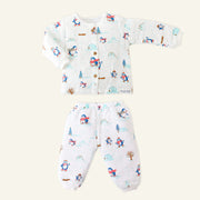 Penguin Wonderland - Unisex Full Sleeve and Pant set  (0M - 4years) NEW