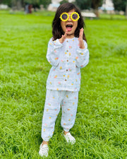 Rainbow Popsicles - Unisex Full Sleeve and Pant set  (0M - 4years)