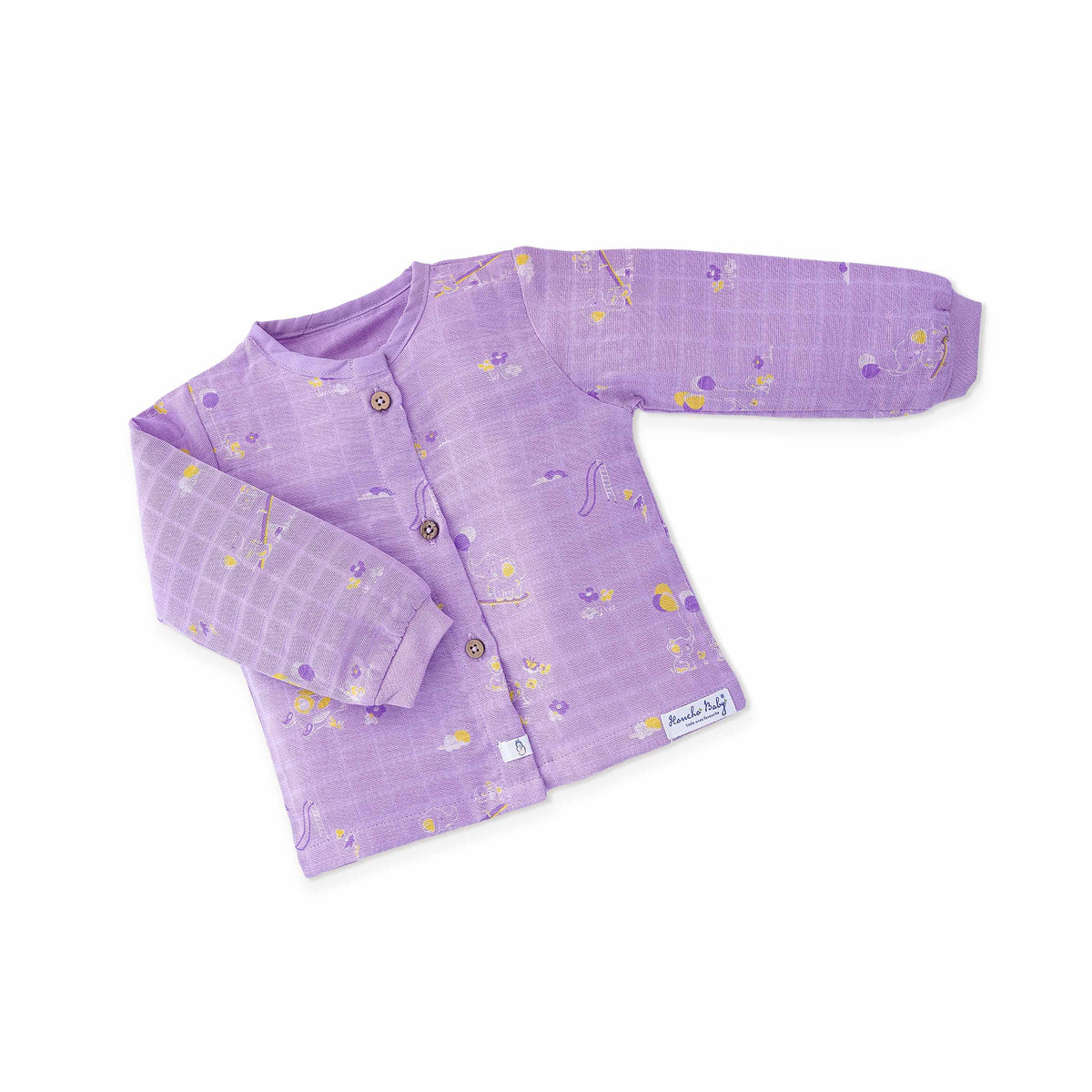 Muslin Cotton Full Sleeve Top & Pant Set for Baby & Toddler (0–5 Years) - Bunny and Bumbles