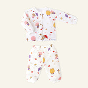 Teddy's Windy Walk - Unisex Full Sleeve and Pant set  (0M - 4years) NEW