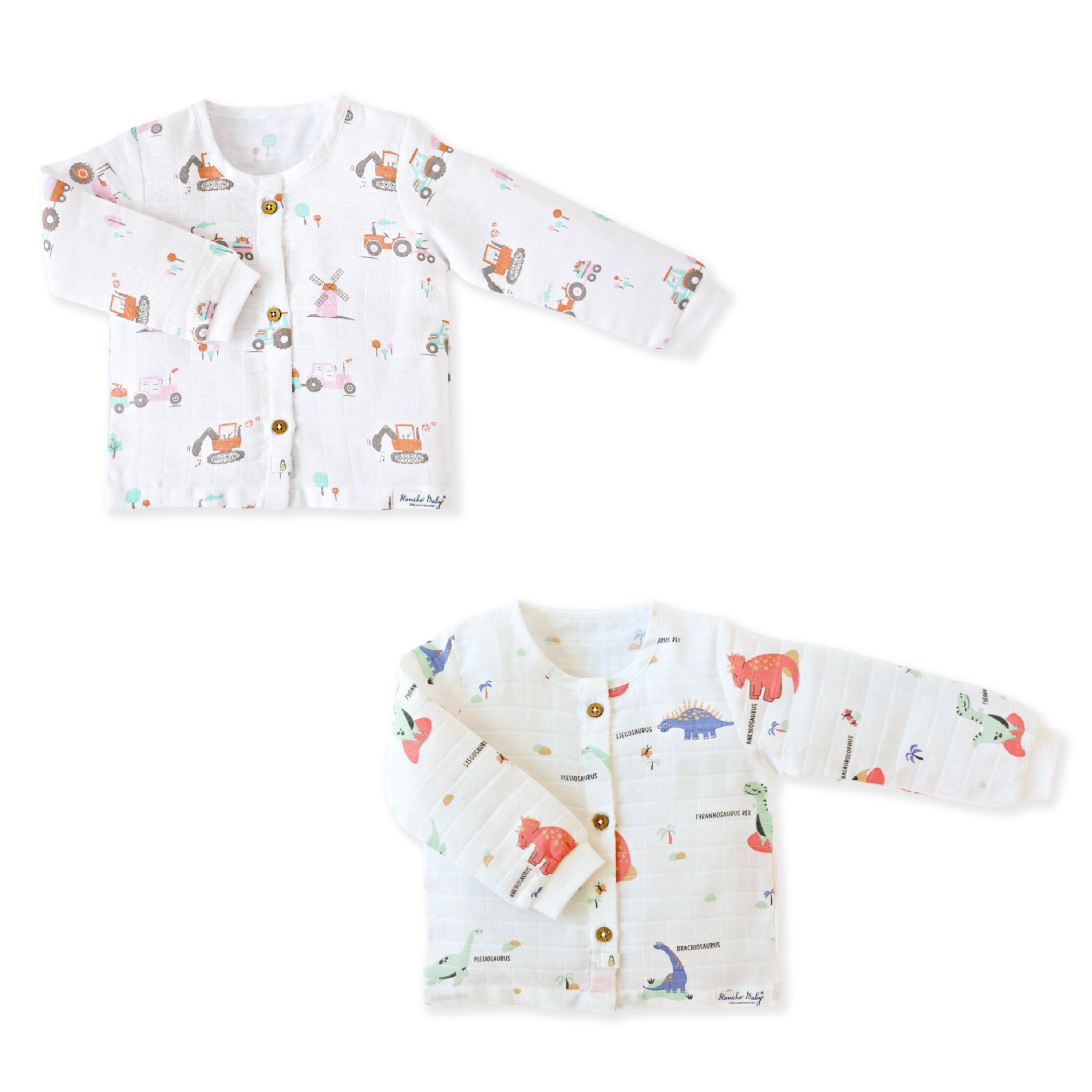 Full Sleeve Jabla for 6-9 Months – Daily Wear – 2 Pack